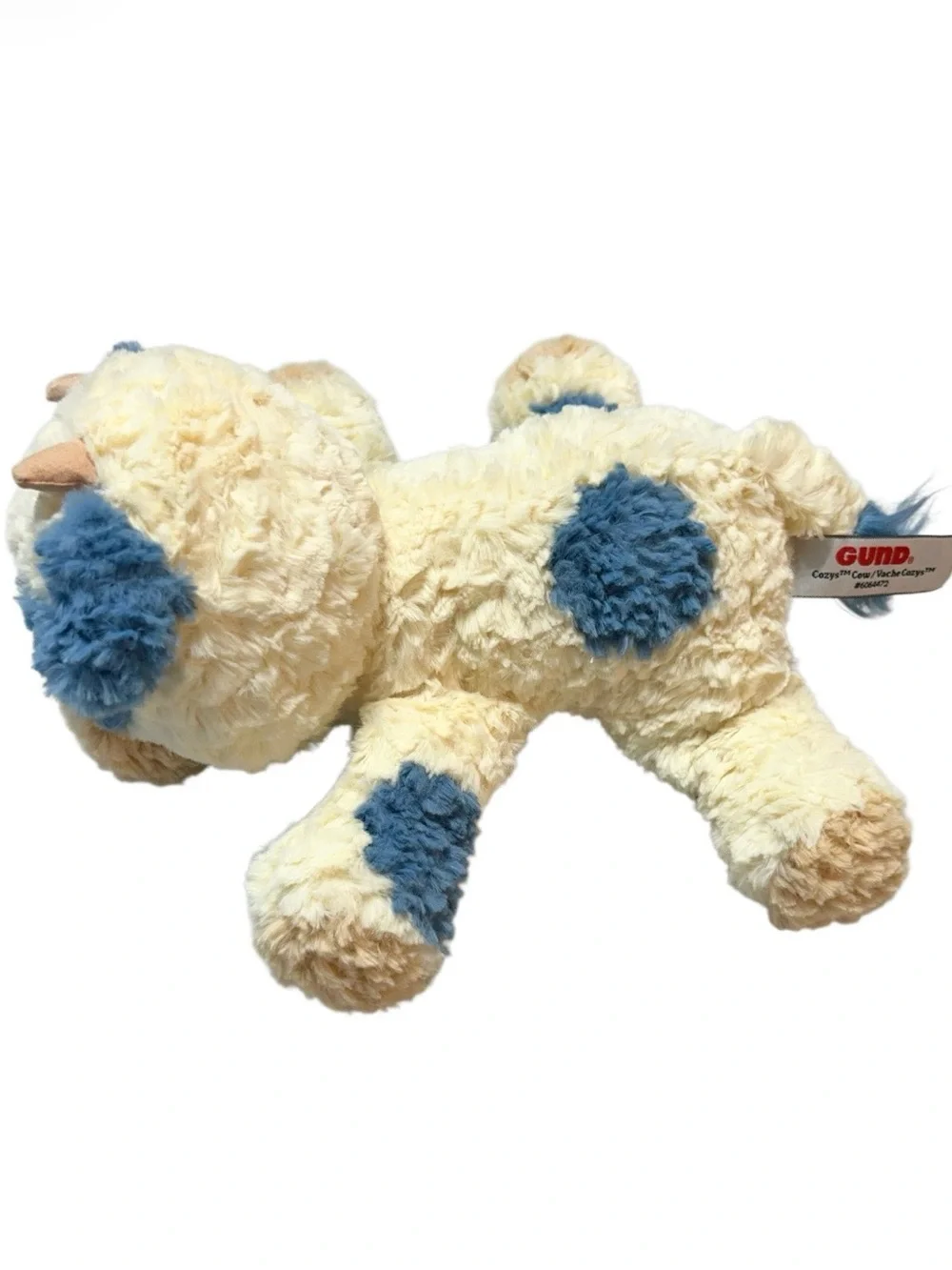 GUND Cozys Collection Cow, Stuffed Animal  Rippled Plush Fur 10” Kids